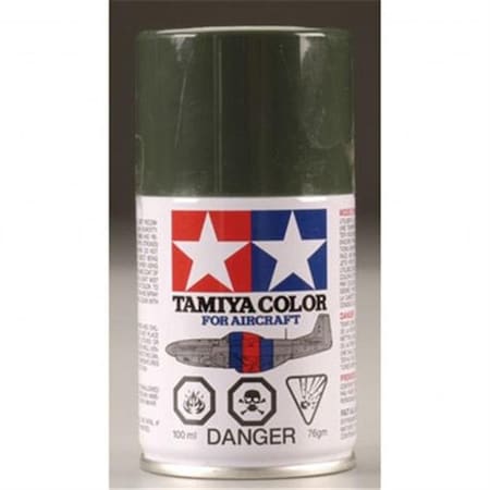 Tamiya Paint TAM86524 3 Oz AS-24 Luftwaffe Acrylic Spray Paint; Dark Green
